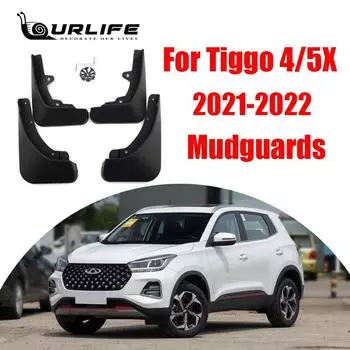Брызговик для Chery Tiggo 4 e 5x Pro DR 5.0 2023 2022 Fender Mud Flaps Guard Splash Flap Mudguards Car For Tiggo4 5X