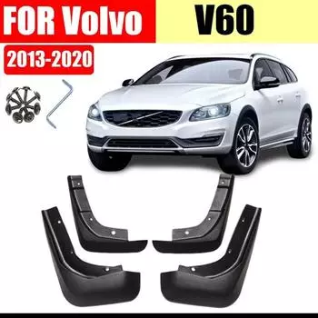 Брызговик для Volvo V60 Крылья V60 Брызговики брызговики Брызговики Крыло автомобильные аксессуары Передние Задние 4 шт армия зеленый