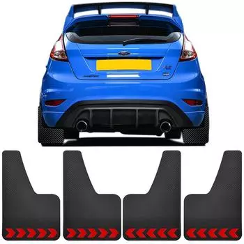 Брызговики брызговики для Ford Fiesta 5 6 7 RS ST ST150 ST180 ST200 ST-LINE ST500 Zetec S Rally с 4Pcs