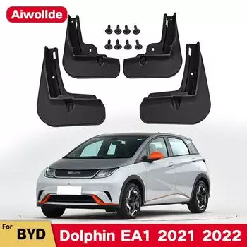Брызговики для BYD Dolphin EA1 2022 2023 Брызговики Передние и задние брызговики Fender Экстерьер автомобиля BYD Dolphin EA1