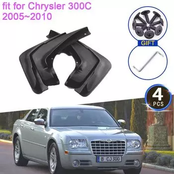 Брызговики для Chrysler 300C 300 C 2005 ~ 2010 аксессуары 2006 2007 2008 2009 Брызговики передние и задние колеса Fender Splash Car