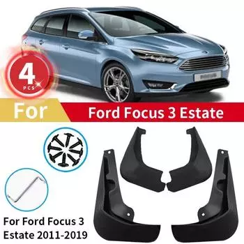 Брызговики для Ford Focus MK3 3 5dr Estate Kombi, брызговики 2011-2017, брызговики на крыло, передние и задние автомобильные аксессуары Focus MK3 3