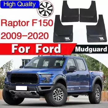Брызговики для Ford Raptor F150 или пикапа Raptor F-150, брызговики, брызговики, брызговики, автомобильные крылья, аксессуары 4 шт. 09-20