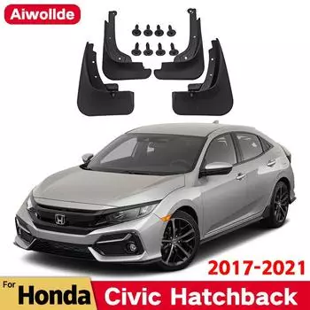 Брызговики для Honda Civic Hatchback Sport 10th Брызговики Брызговики переднее и заднее крыло Auto Styline Car Hatchback Sport