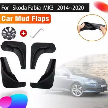 Брызговики для Skoda Fabia 3 MK3 2014 ~ Combi Tour Auto 4 шт. брызговики переднее заднее крыло автомобильные аксессуары