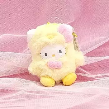 Брелок для ключей с изображением цыпленка в виде персонажа BSC Sanrio, популярный персонаж в Корее