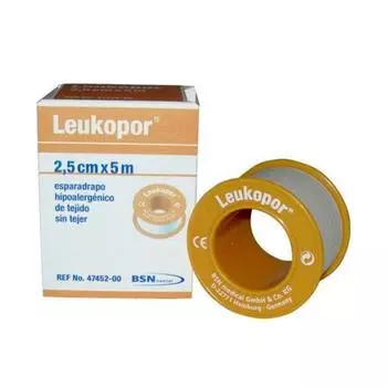 BSN Medical Esparadrapo Papel Leukopor 5 х 1,25 см