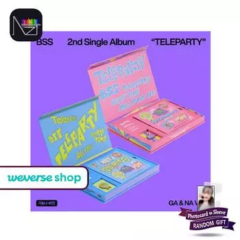 БСС (СЕМНАДЦАТЬ) 2-й сингл-альбом «TELEPARTY» RANDOM 1PCS