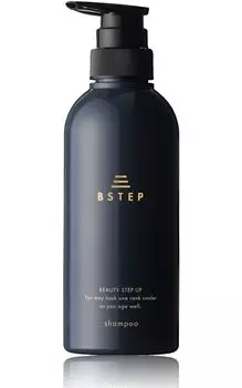 BSTEP Шампунь для кожи головы для упругих и эластичных волос x Мужской [Для 400 мл]