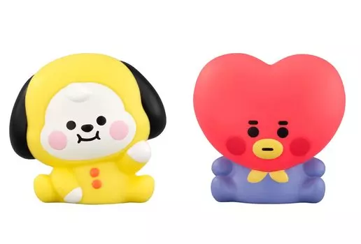 BT21 Друзья 2 2 вида Конфетные игрушки [Ассорти (ЧИММИ, ТАТА)]