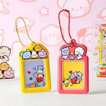 BT21 Мини фото брелок