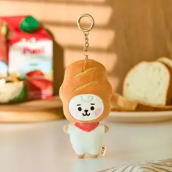Брелок плюшевый BT21 RJ Bakery