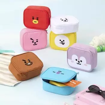 BT21 RJ Basic Multi Pouch, малый размер (7 вариантов) CHIMMY