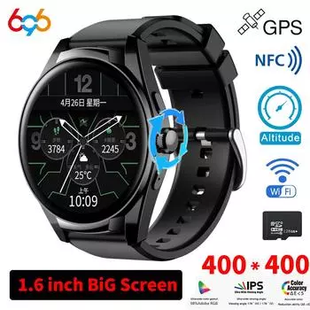 Bt Call M19 M18 Смарт-часы Gps Nfc Wifi Смарт-часы Мужчины Женщины Спорт 128 Локальная музыка Воспроизведение сообщений Напоминание Сон Пульс M19