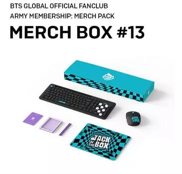 BTS ARMY MEMBERSHIP MERCH PACK J-Hope Jack In The Box MERCH BOX #13 Полный комплект