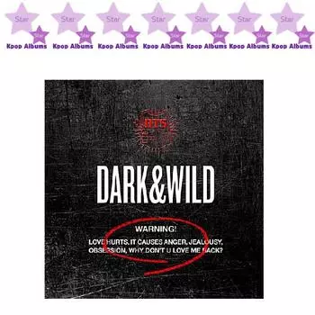 BTS - DARK & WILD / 1-й альбом (k-pop)