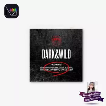 BTS: Первый альбом [Dark & Wild] 1PCS