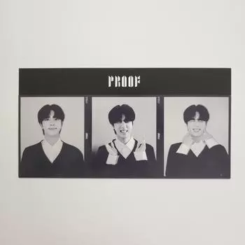 BTS PROOF Weverse Pre-order Benefit 3 Cut Photo Jin