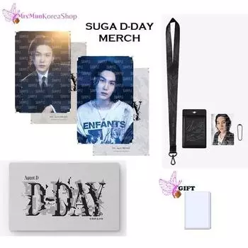 BTS SUGA D-day Merch