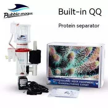 BUBBLE-MAGUS MINIQ BMQQ BMQQ1 BMQQ2 BMQQ3 Протеиновый скиммер для рифового аквариума Coral Bubble Magus Mini Nano, висящий на морском аквариуме EU adapter 220V-50HZ