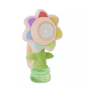 Bubble Sunflower Electric Machine Toy Adjustable Kids Visual Stimulation Doll