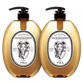 Buca Classic Deep Perfume Golden Repair Шампунь против выпадения волос с ароматом камелии, 1,05 л, 2 шт.