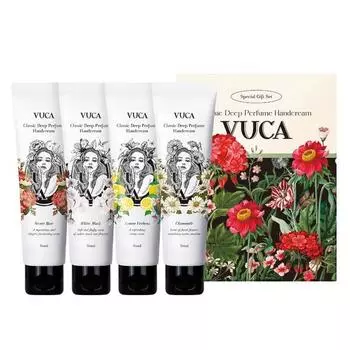 Buca Classic Deep Perfume крем для рук 60 мл x 4 вида, 1 набор