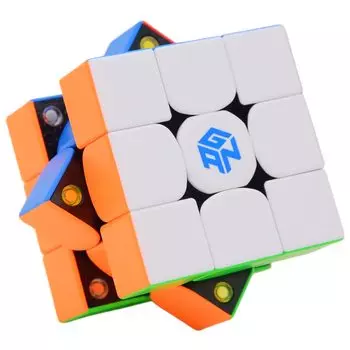 Bucubke GAN 354 M v2 3x3 Магнитная скоростная головоломка без наклеек Magic Cube GAN354 M v2 3x3x3 Игрушка для соревнований со встроенным магнитом для кубика