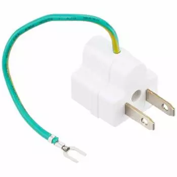 Buffalo BUFFALO 3-контактный 2-контактный адаптер-переходник белый BSTAPA01WH