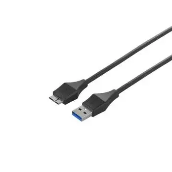 Buffalo BUFFALO Universal Connector USB3.0 A to microB Slim Cable Black 1m BSUAMBSU310BK