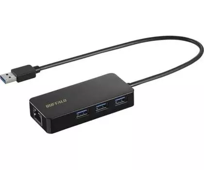 Buffalo LAN Adapter LUD-U3-AGHBK (Black) чёрный