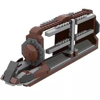 Buildmoc Space Wars Platoon Attack-Craft Space Battle Robots Building Blocks Transport Battleship Toys for Children Bricks Gifts