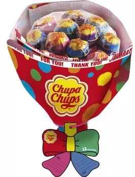 Букет цветов Kracie Chupa Chups 1 пакетик