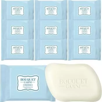 Букет Garni Deep Perfume Soap Детская присыпка, 100г, 10 шт.