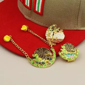 Булавки для шляпы эпохи ретро, броши с краской для выпечки, кавайная булавка с мексиканской эмалью, подарок друзьям