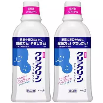 [Bulk purchase] Clear Clean Dental Rinse 600ml x 2 sets