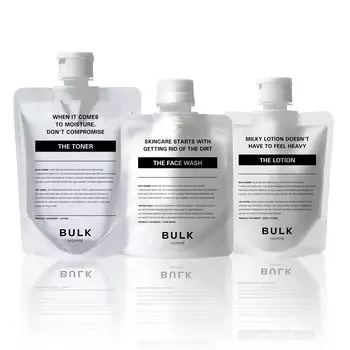 BULKHOMME THE FACE WASH THE TONER THE LOTION 1 каждый набор для ухода за лицом 3STEP Подарок для BULKHOMME THE FACE WASH THE TONER THE LOTION & & (Мужские Мужчины)