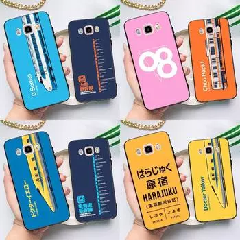 Bullet Train Series Shinkansen Case For Samsung Galaxy J4 J6 Plus 2018 J8 A6 A7 A8 A9 J1 A3 A5 2016 J3 J5 J7 2017 Cover J3 2016 - J310