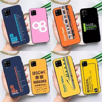 Bullet Train Series Shinkansen Case For Samsung Galaxy A54 A34 A53 A13 A32 A52 A14 A51 A71 A23 A33 A73 A12 A22 A21S Coque Samsung A22 4G