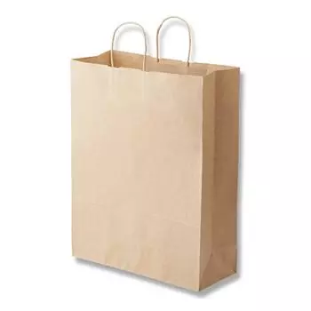 Бумажные пакеты Heiko 25CB Custom B неотбеленные крафтовые 38x15x50 см 50 листов
