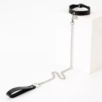 Bundled collar women s premium sense traction pu leather ring neck cover sex toys adult sex toys