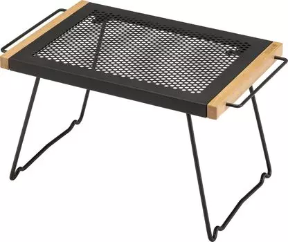 BUNDOK IR Table II Кемпинговый уличный стол складной из жаропрочной стали BD-166