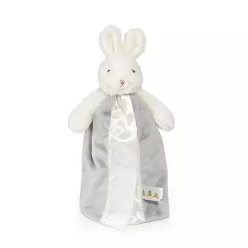 BUNNIES BY THE BAY Bunnies by the Bay BUNNIES BYE THE BAY Baby Safety Blanket Mini Size Rabbit Gray Bed Hug Blanket byebyebuddy 0 Months 100106 ~ серый