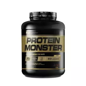 BUP Protein Monster WPI 93 со вкусом шоколада, 2 кг, сывороточный протеин, полезная добавка, изолят сывороточного протеина, сыворотка