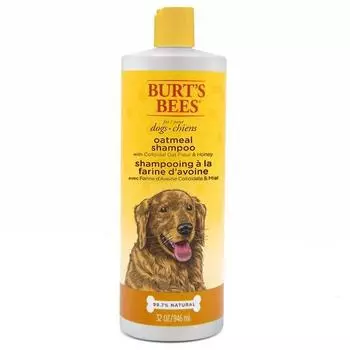 Burt s Bees Dog Oatmeal Shampoo, 946мл, 1 шт, Корейский шампунь для домашних животных