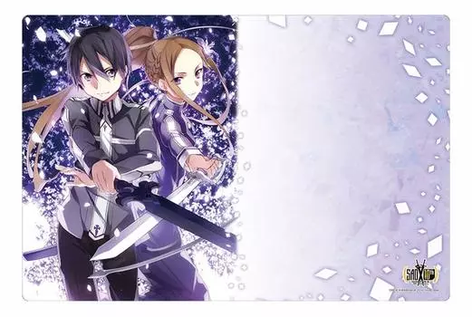 Bushiroad Rubber Mat Collection Dengeki Bunko Sword Art Online Alicization Running Vol.533 Kirito & Sortilina