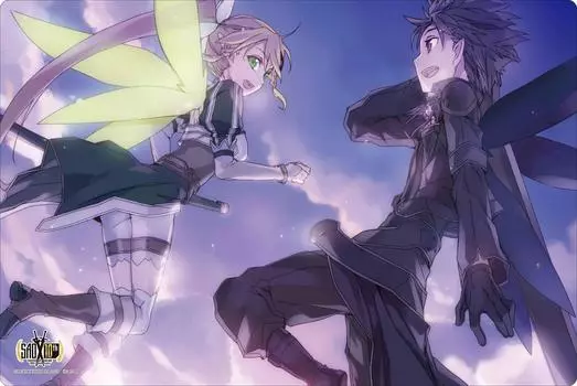 Bushiroad Rubber Mat Collection Dengeki Bunko Sword Art Online Fairy Dance Vol.507 Kirito & Leafa