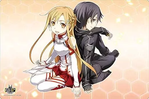 Bushiroad Rubber Mat Collection Dengeki Bunko Sword Art Online Vol.494 Kirito & Asuna