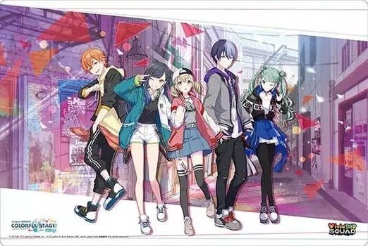 Bushiroad Rubber Mat Collection V2 Project Sekai Colorful Hatsune Miku BAD Vol.423 Stage! подвиг. «Яркий отряд»