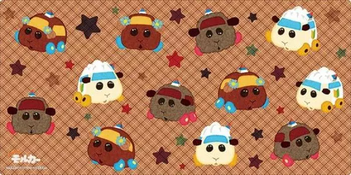 Bushiroad Rubber Mat Collection V2 PUI PUI Molcar DRIVING SCHOOL Vol.763 Kyushu Abby/Kyushu Chocolate/Kyushu Teddy